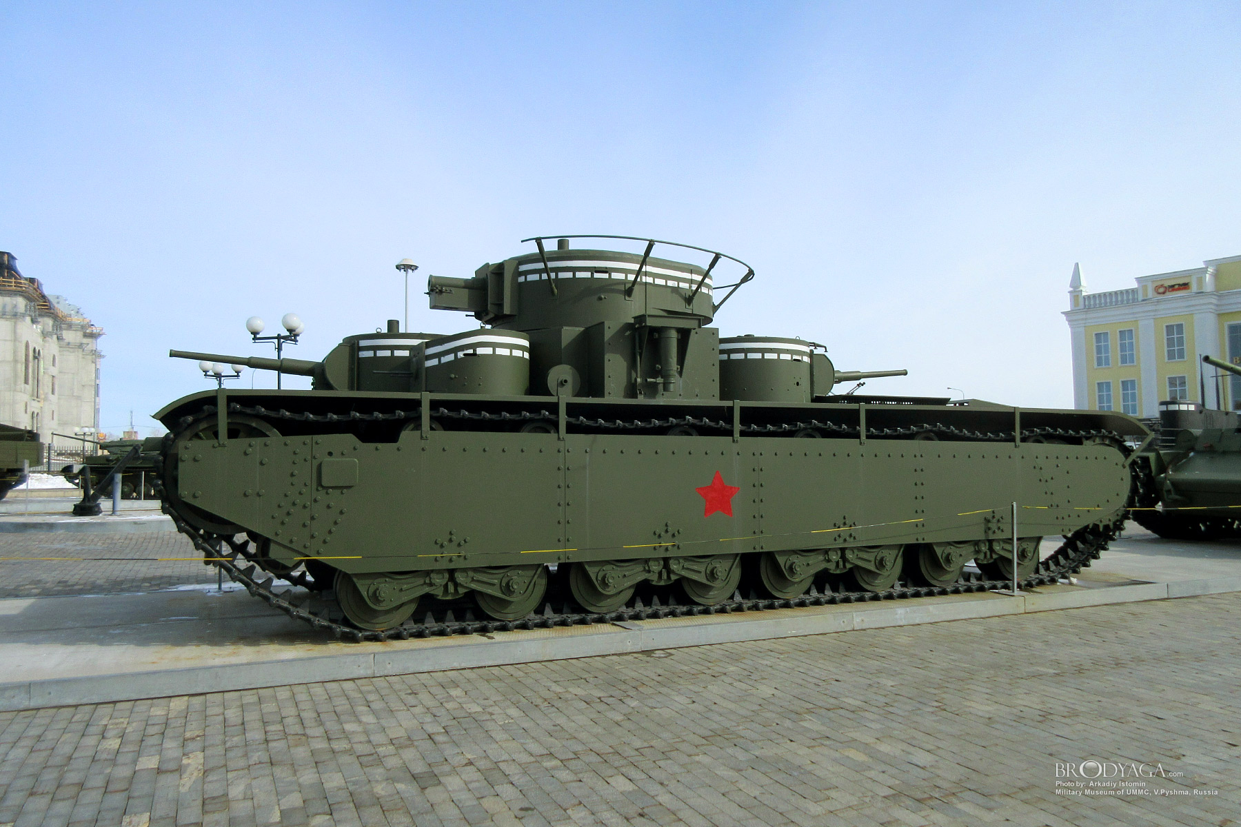 T-35, Verkhnyaya Pyshma, Military Museum of UMMC (Т-35, Верхняя Пышма, Военный Музей УГМК)
